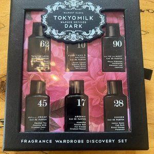 TokyoMilk Dark Femme Fatale Fragrance Wardrobe Discovery Set - Rare Disc.